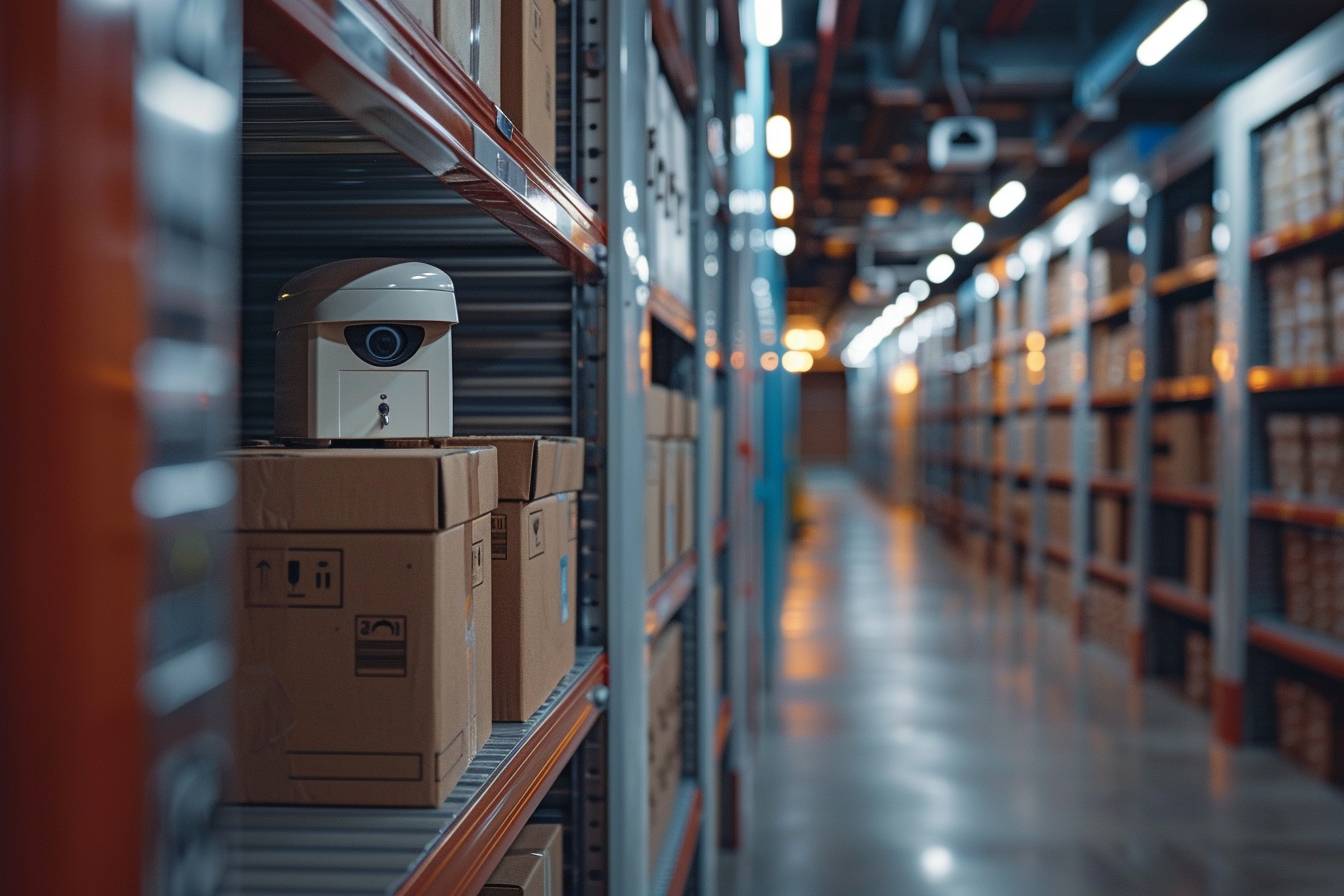 Conditions de stockage dans un garde meuble  
Espace organisé pour le stockage d'objets divers